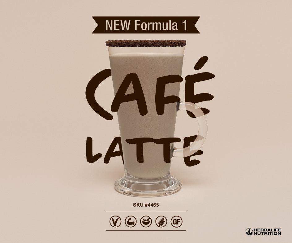 Formula 1 Nutritional Shake Mix Café Latte 550 g