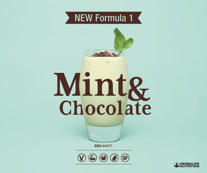 Formula 1 Nutritional Shake Mix Mint & Chocolate 550 g