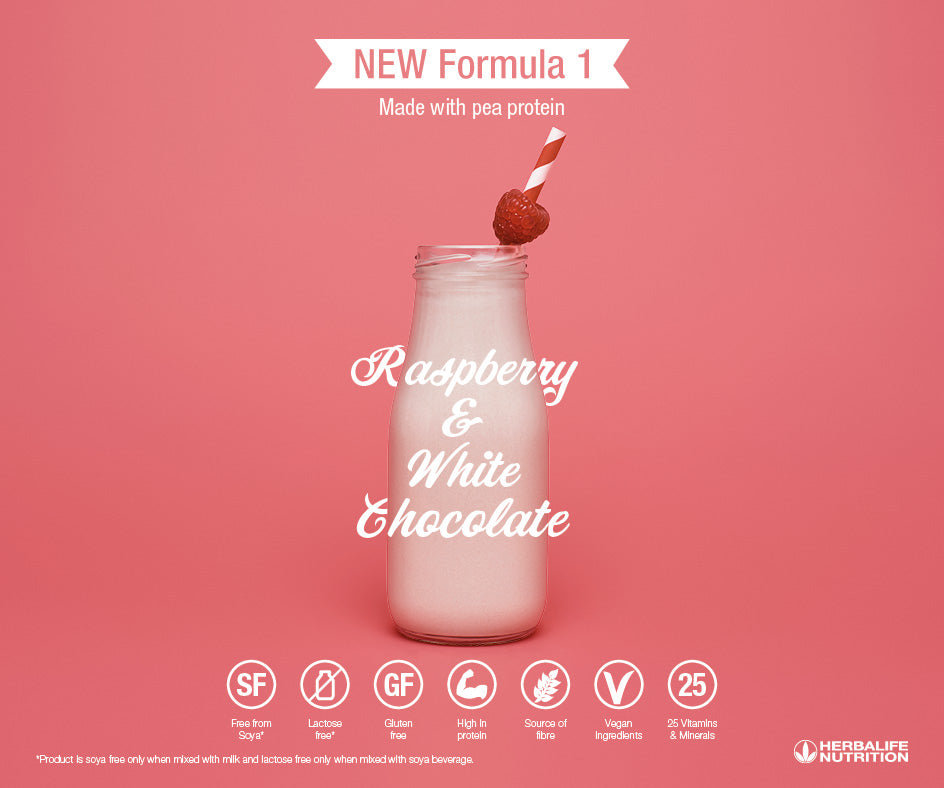 Formula 1 Free From Raspberry and White Chocolate 500 g