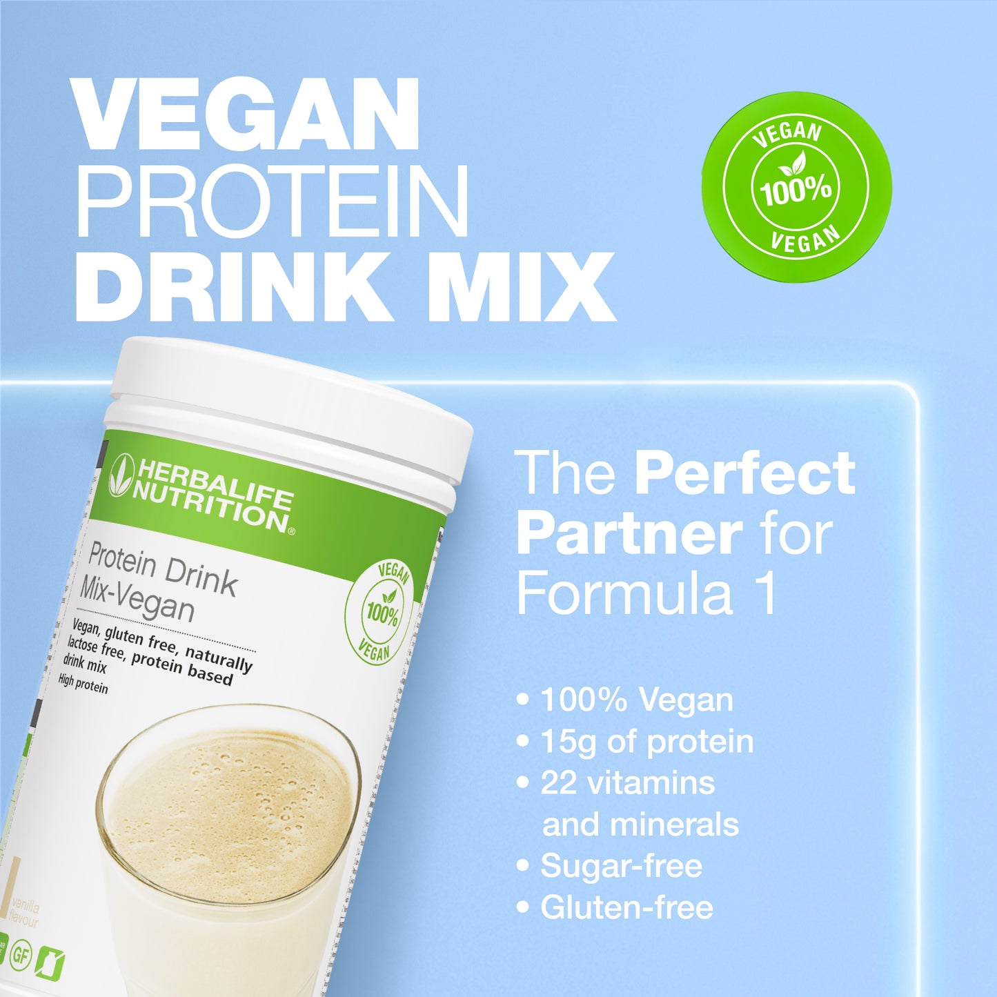 Vegan Protein Drink Mix Vanilla 560g