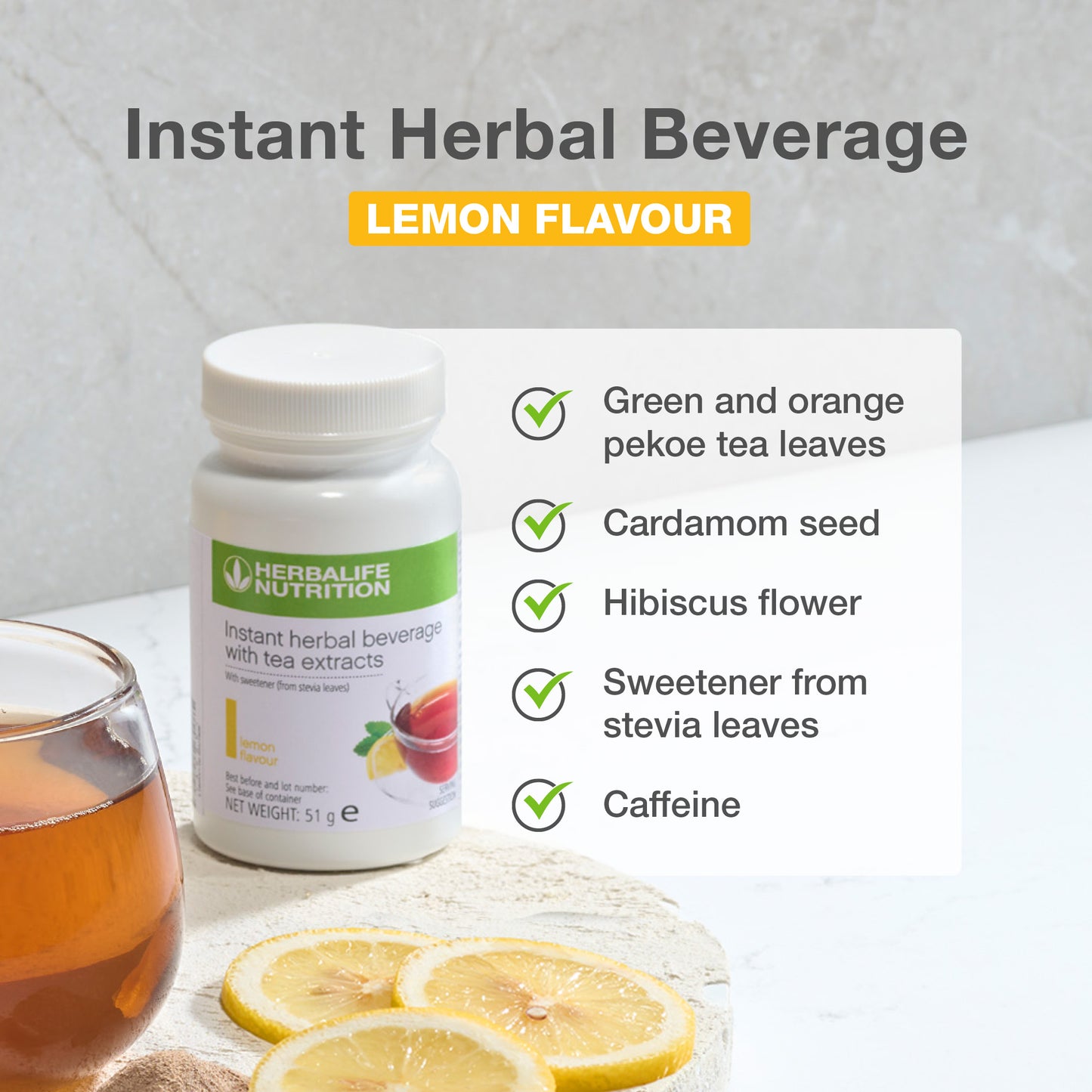 Pack x3 Instant Herbal Beverage 50 g